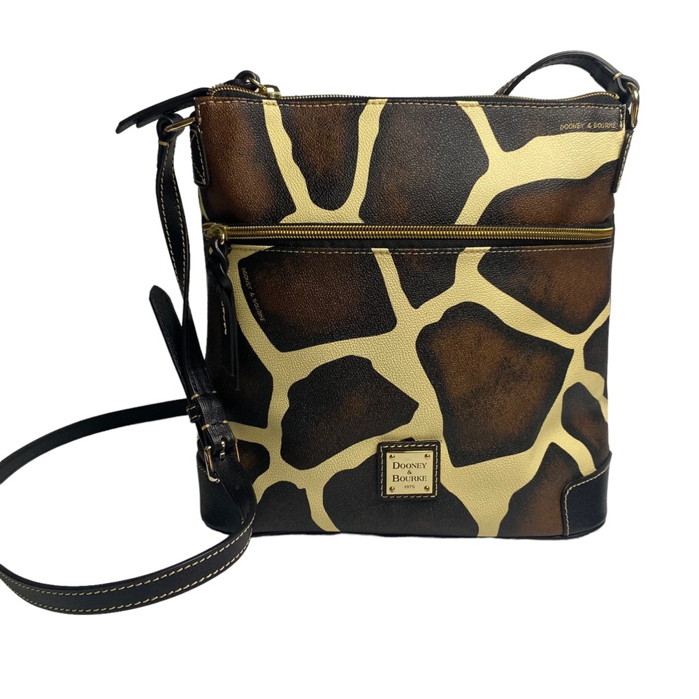 Dooney and Bourke Giraffe Print Crossbody Bag